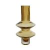 Decoris Vaas Glas - Bruin - 21,5cm