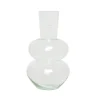 Decoris Vaas Glas 2 Rim - Helder - 38 cm