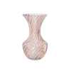 Decoris Vaas Glas - Roze - 27,7cm