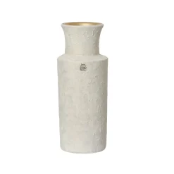 Decoris Vaas Terracotta - Off-White - 40cm