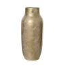 Decoris Vaas Terracotta - Wit Goud - 52 cm