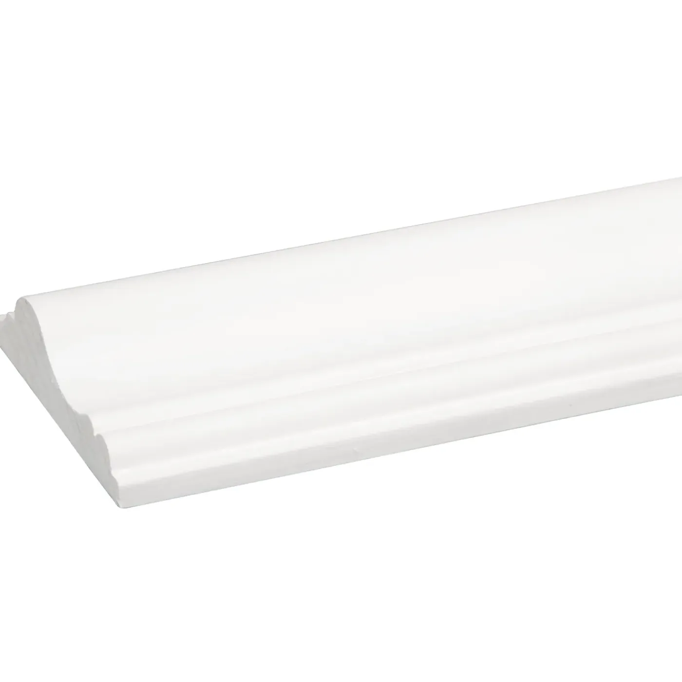 Overig Decorlijst grenen gegrond wit 18x68mm 270cm