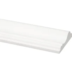 Overig Decorlijst grenen gegrond wit 18x68mm 270cm