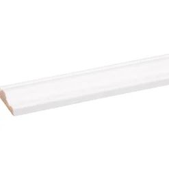 Decorlijst - Grenen - Gelakt - Wit - 9x29mm - 270cm