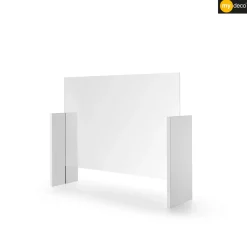 Decor Veiligheidsscherm Glas - 70x50cm - Verticaal of Horizontaal Plaatsbaar - Volledig Recyclebaar