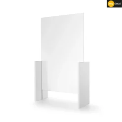 Decor Veiligheidsscherm Glas - 70x50cm - Verticaal of Horizontaal Plaatsbaar - Volledig Recyclebaar