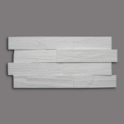 Decosa - Wandbekleding Wood 3d-reliëf - Lambriseringlook - 1 Pak = 0.5 M2