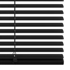 Decosol jaloezie horizontaal aluminium zwart 25mm 120x180cm