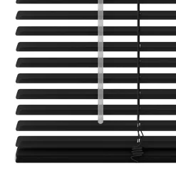 Decosol jaloezie horizontaal aluminium zwart 25mm 120x180cm