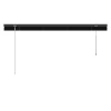 Decosol jaloezie horizontaal aluminium zwart 25mm 140x180cm