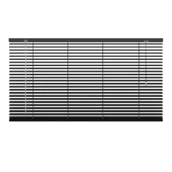 Decosol jaloezie horizontaal aluminium zwart 25mm 140x180cm
