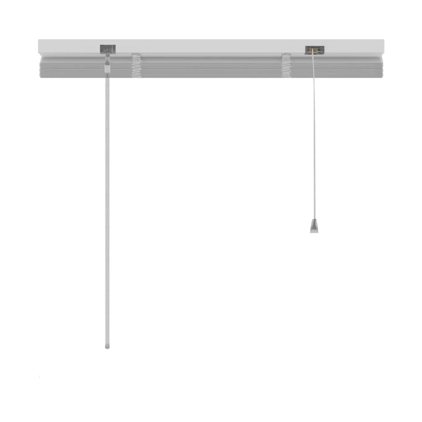 Decosol 201 jaloezie horizontaal aluminium wit 60x180cm