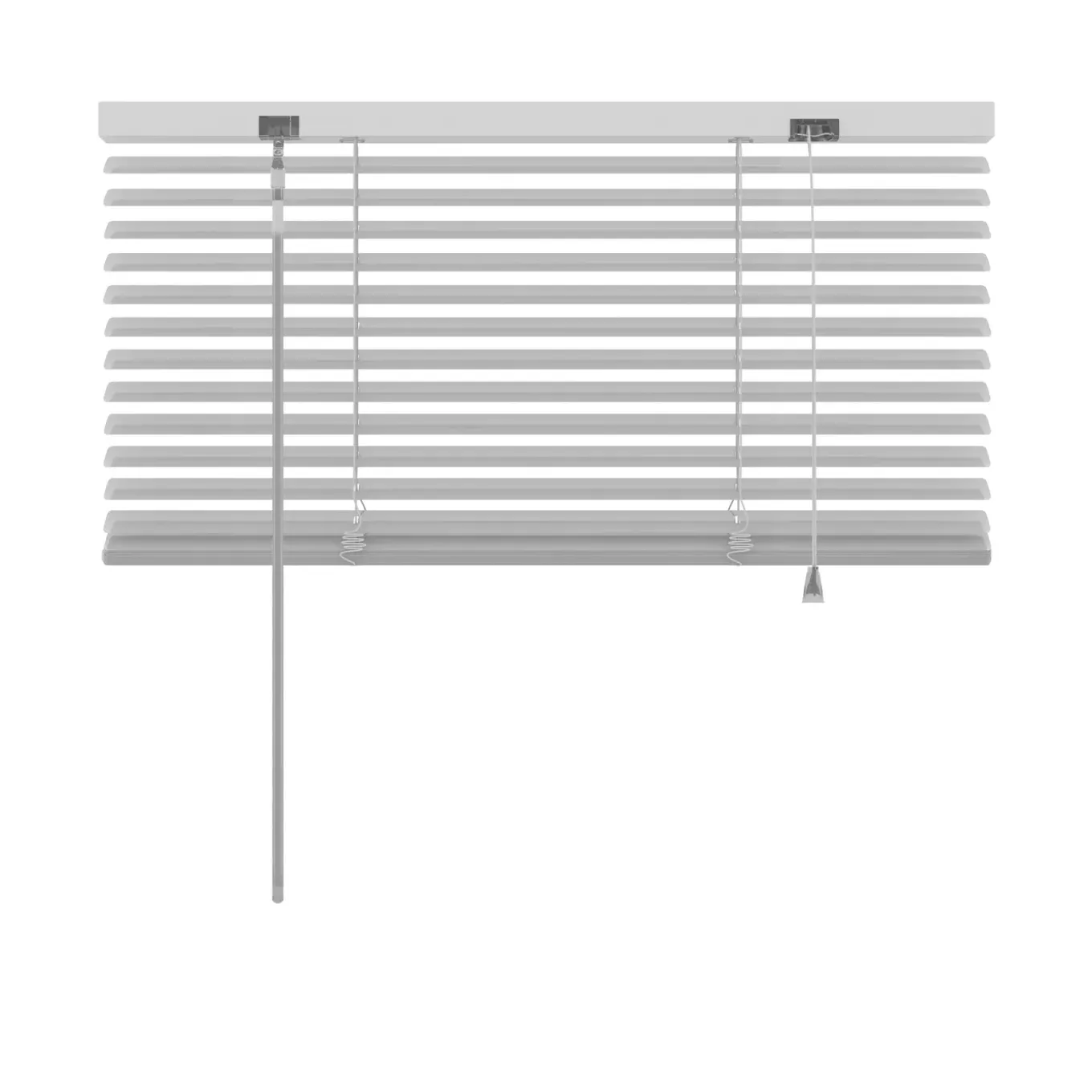 Decosol 201 jaloezie horizontaal aluminium wit 60x130cm