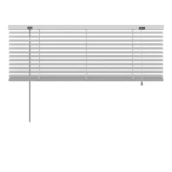 Decosol 201 jaloezie horizontaal aluminium wit 80x130cm