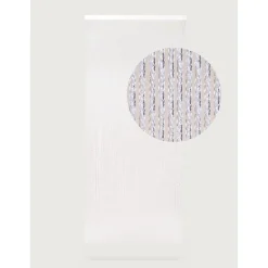 Degor Vliegengordijn Paola - 90x210cm - Wit - Huisdiervriendelijk