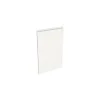 Deur keukenkast Modulo Eva mat wit 45x72cm