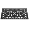 Deurmat Antiek French Lilly - Rubber - Zwart - 45x75cm