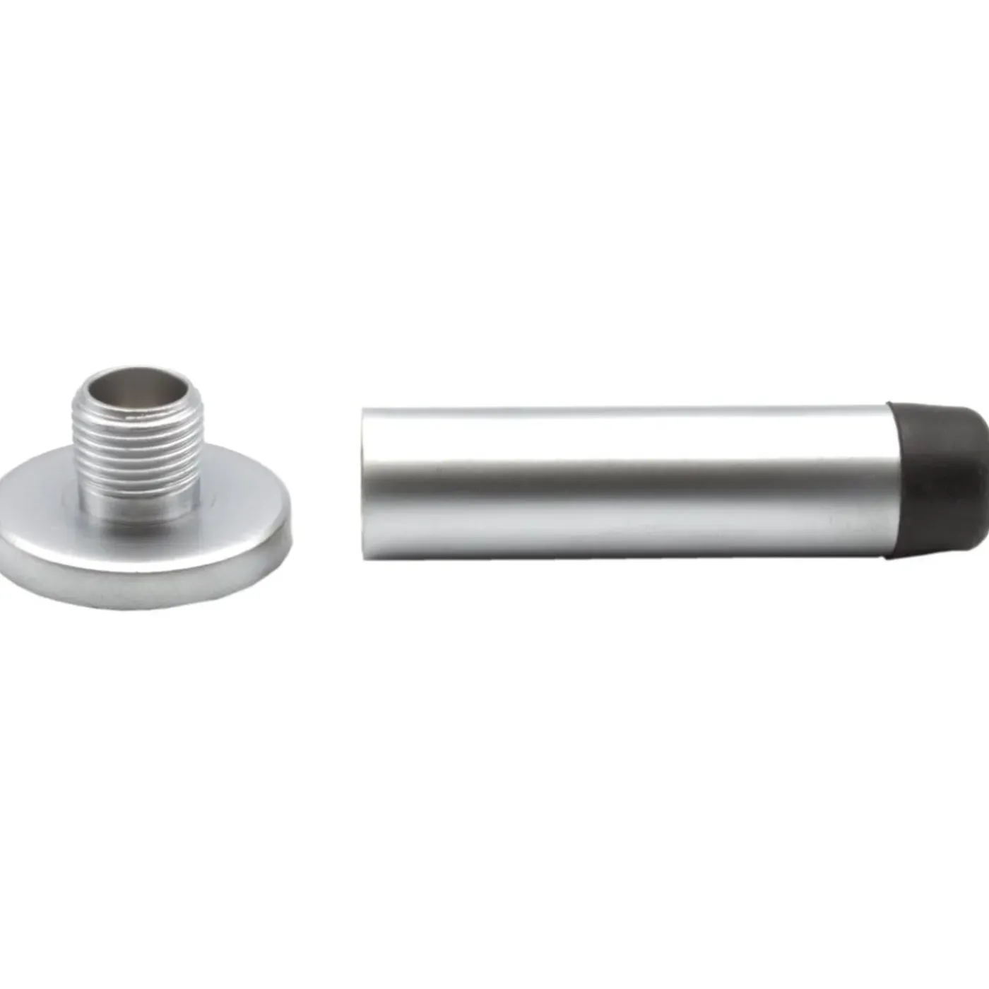 Overig Deurstopper mat chroom - 70mm - Wandbevestiging