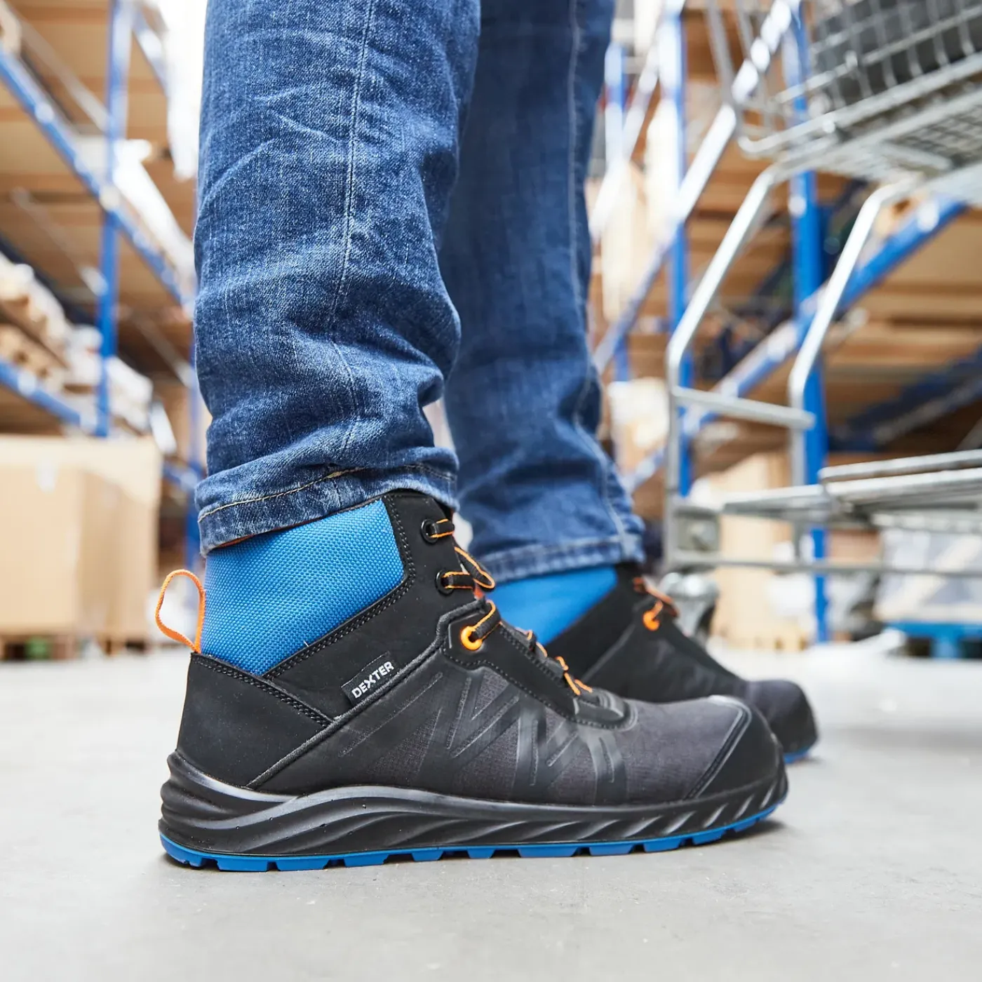 DEXTER hoge schoenen S3 maat 45