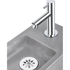 Differnz Afvoerplug Mix & Match Free-flow - Messing - Zonder overloop - Chroom - 65mm