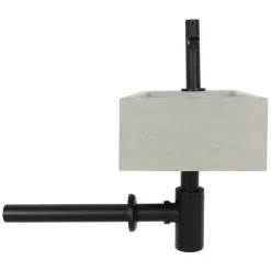 Differnz Fonteinset Jukon - Beton - Grijs - 38,5x18,5x9cm