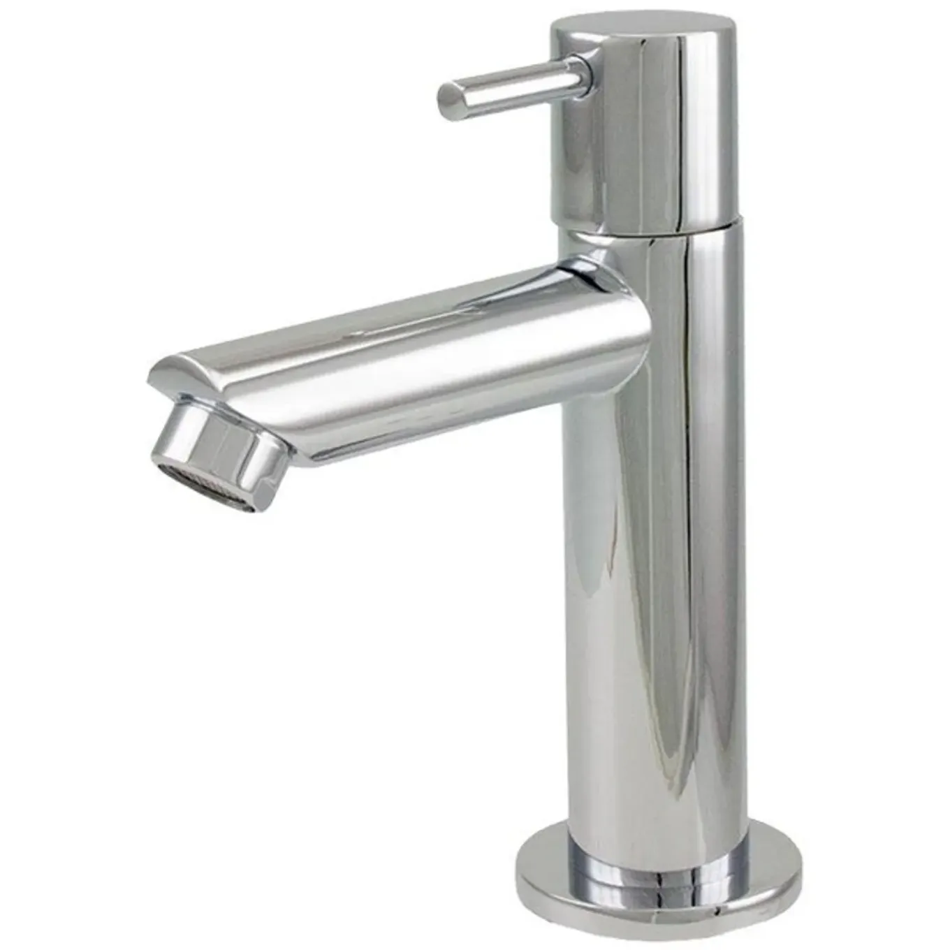 Differnz Ovale Fonteinset – Ovaal – 38x24x7 Cm – Keramiek Wit – Chromen Kraan