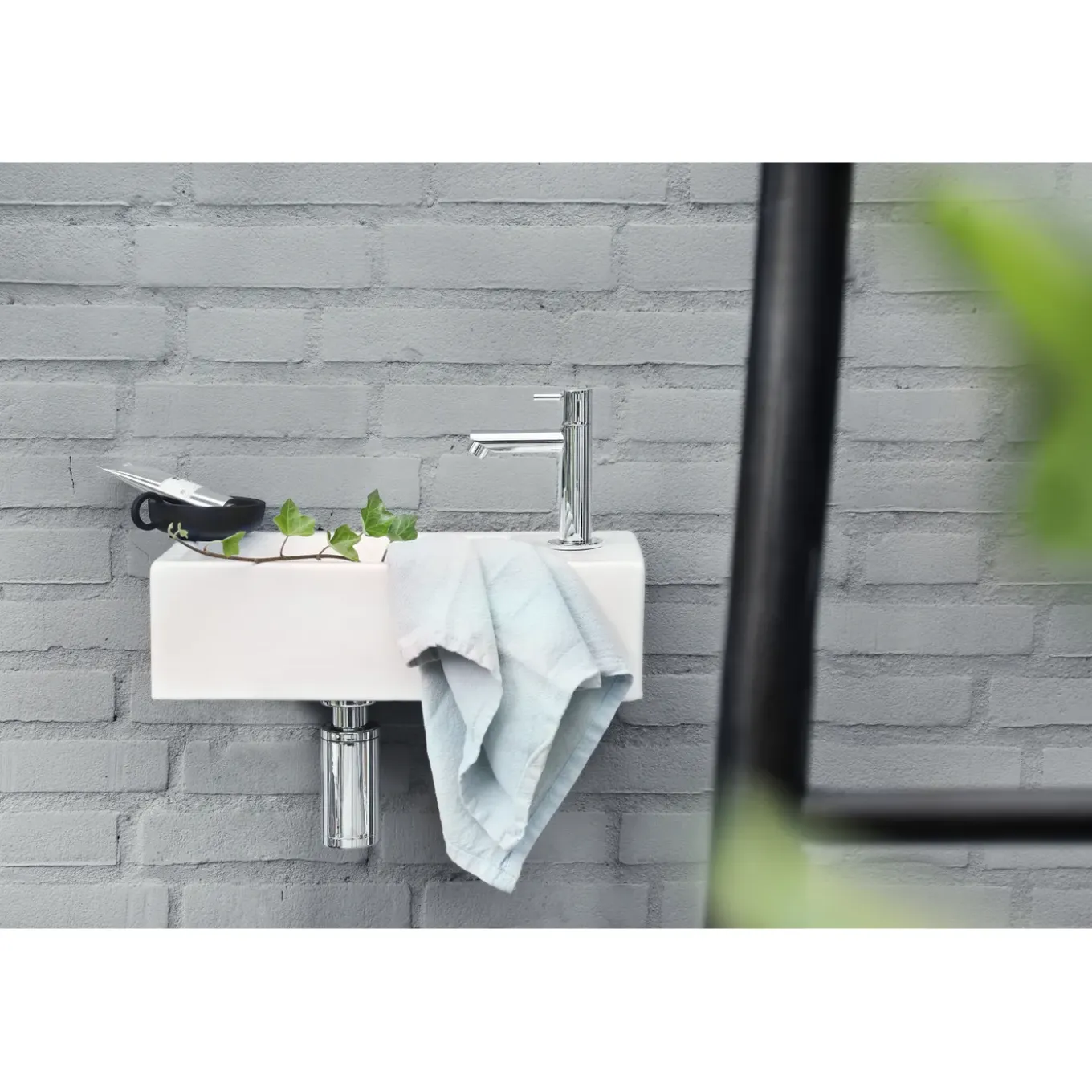 Differnz Toiletkraan Mix & Match - Chroom - 42cm