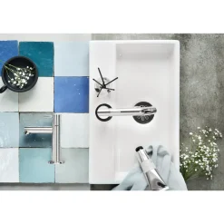 Differnz Toiletkraan Mix & Match - Chroom - 42cm