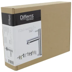 Differnz Toiletkraan Mix & Match - Chroom - 42cm