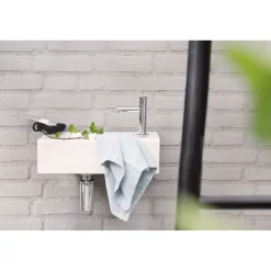 Differnz Toiletkraan Mix & Match - Chroom - 42cm