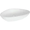 Differnz Waskom Badkamer Rigi - Keramiek - Glanzend - Wit - 59cm
