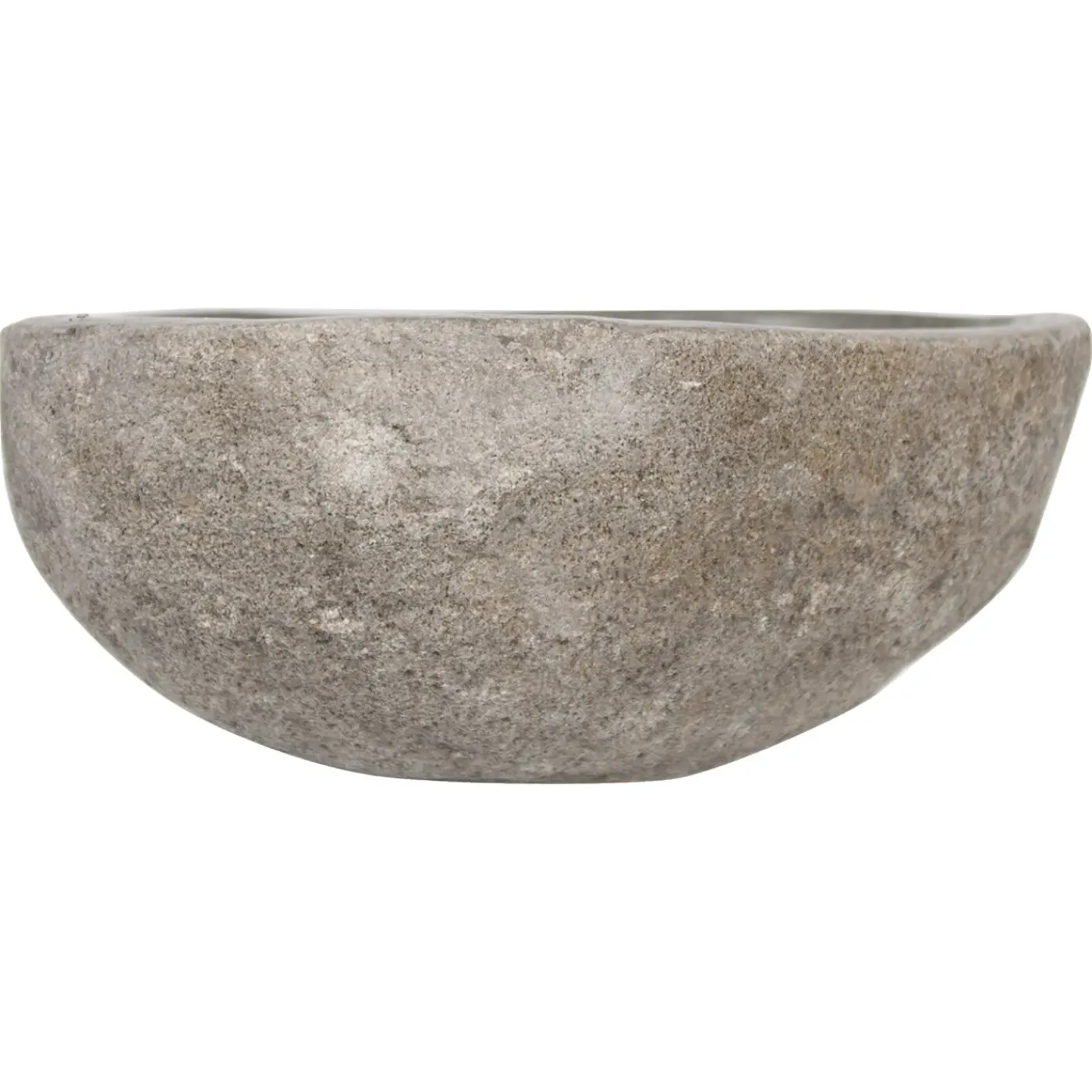 Differnz Waskom Lombok - Riviersteen - Rond - Grijs - 47x47x18cm