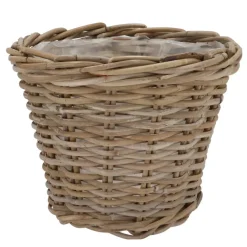 Dk Design Plantenmand - Ivy - Binnenzak - Rotan - B23 X H20 Cm