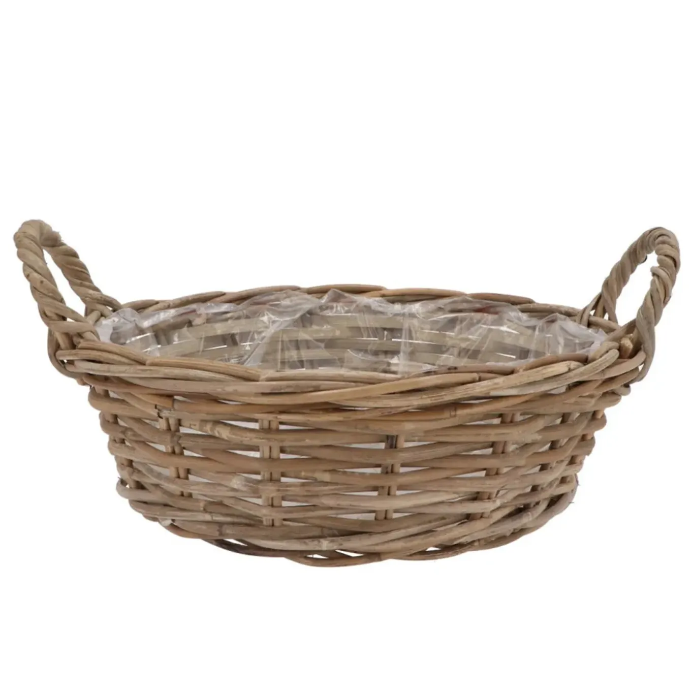 Dk Design Plantenmand - Ivy - Binnenzak - Rotan - B25 X H13 Cm