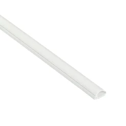 D-Line kabelgoot halfcirkel 16x08mm 2m wit