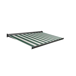 Domasol Knikarmscherm F10 - Antraciet - Doek D402 - Elektrisch - UV-bestendig - 500x300cm