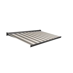 Domasol Knikarmscherm F10 - Antraciet - Doek D515 - Elektrisch - UV-bestendig - 500x300cm