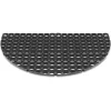 Overig Domino Deurmat Halfrond - Rubber - Zwart - 45x75cm - Weerbestendig