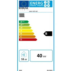 Domusa - Stookolieketel - Hfd 40 - Wit - 875 X 450 X 855 Mm - 39.4 Kw