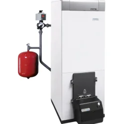 DOMUSA - Stookolieketel - Therma He-pack - Wit - 1365x550x650mm - 28kw - Boiler 85l