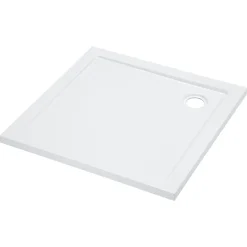 Douchebak - Belice 90 x 90 CM - Composiet - Wit