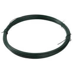 Draad gepl. 3.6mm x 100m RAL 6005 groen