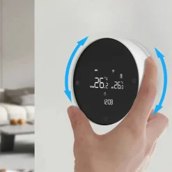 Draadloze Thermostaat Voor Cv Installatie Met Touchscreen Spraakbesturing En App Bediening