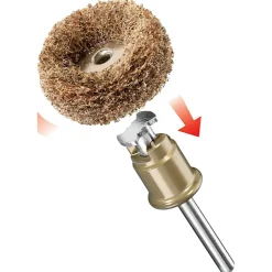 Dremel schuurpolijstschijven SpeedClic 25mm - 2 stuks