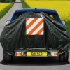 Dresco fietshoes met insteekvak 2 fietsen 150x74x122cm