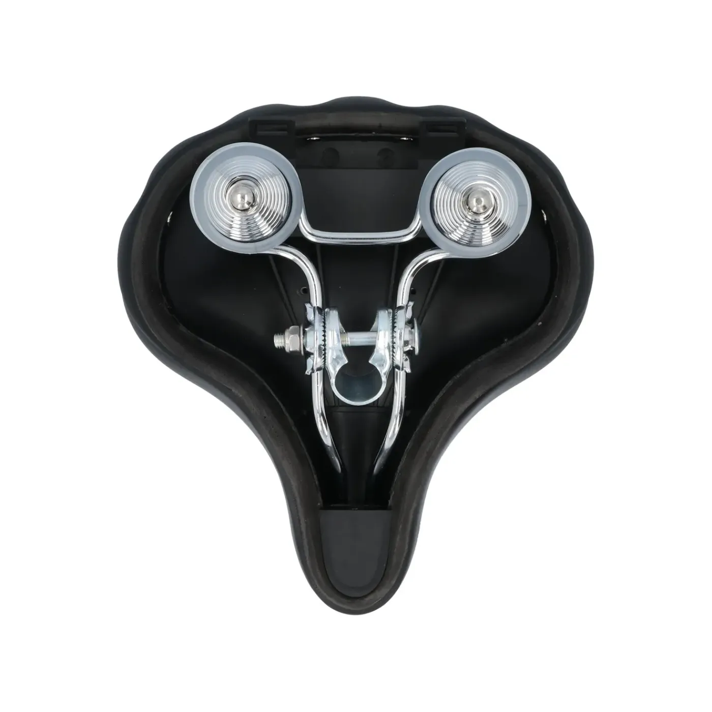 Dresco fietszadel Urban XL zwart