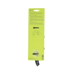 Dresco mini fietspomp met manometer 29,6cm