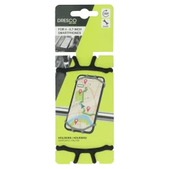 Dresco smartphone houder fiets EZ Fit zwart
