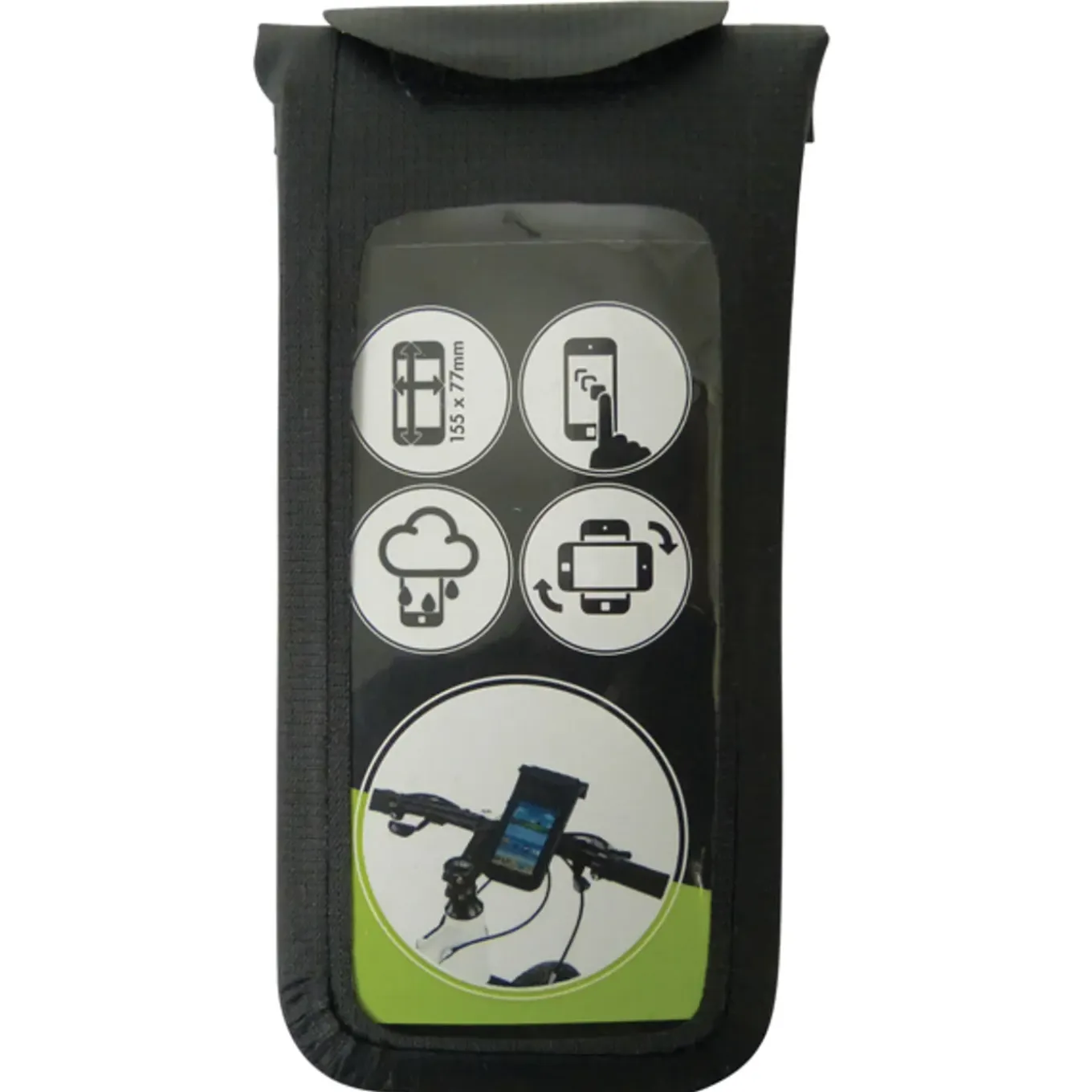 Dresco smartphone houder fiets & hoes 155x77x11mm