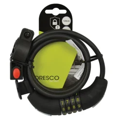 Dresco spiraalkabelslot 120cm, Ø8mm met code
